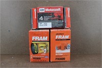 Fram Oil Filters & Motocraft Spark Plugs