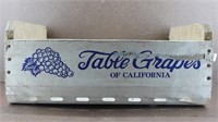 Vtg Hye-Pak Table Grapes Wooden Crate