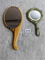 2 Hand /Drersser Mirrors-