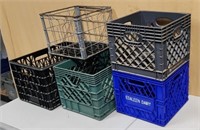 Mix and Match of Milk Crates. Green Crate has a