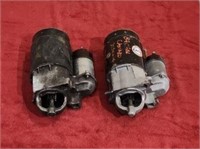 (2) Similar Boltup Starters, Both need Solenoid.