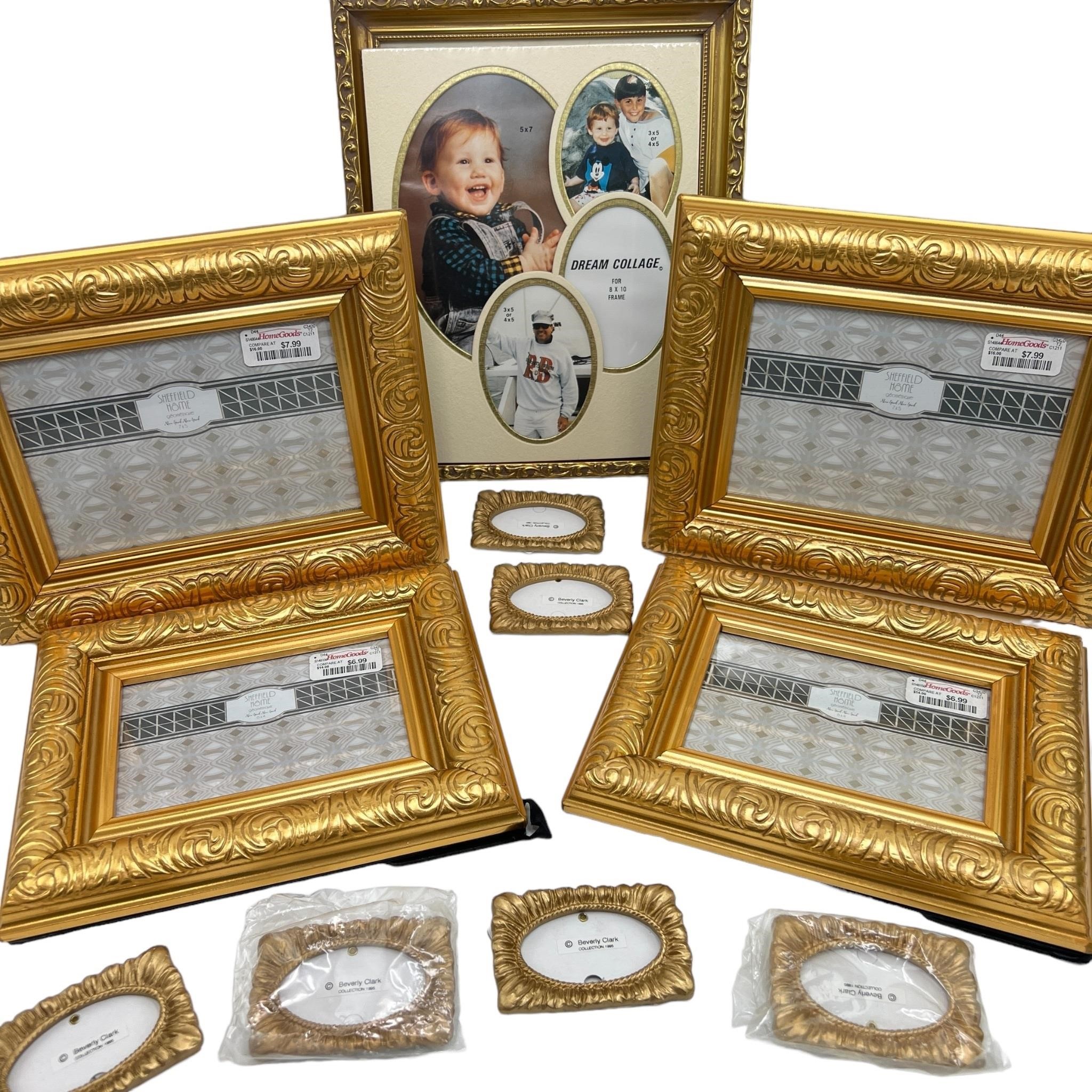 Multiple Picture Frames - Different Sizes
