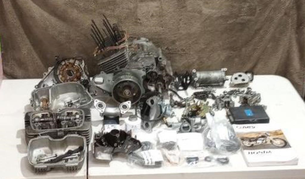 1980 Honda Twinstar CM200T Engine Parts and