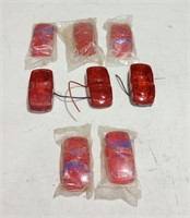Set of The Red Trailer Lights w/ Extra Lens