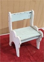 Small Plywood Chair, 11D×13W×17H