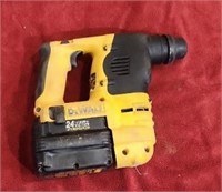 DeWalt 24V SDS Hammer Drill, with XR+ Battery, No