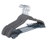 14 Pack Velvet non-slip Hangers with Clips