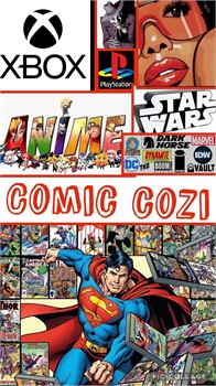 COMIC BOOK COZI-  New &Vintage Comics , Anime ,GAMES!