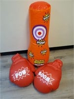 Socker Bopper with Oversized Boxing Gloves
