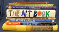 9 art books including The Artist's Manual