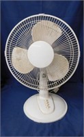 2 fans: Adjustable oscillating table top, 12" -