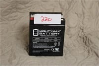 Mightymax 12v 5 amp Battery