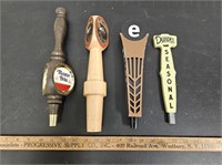 (4) Beer Taps- Dundee and Empire