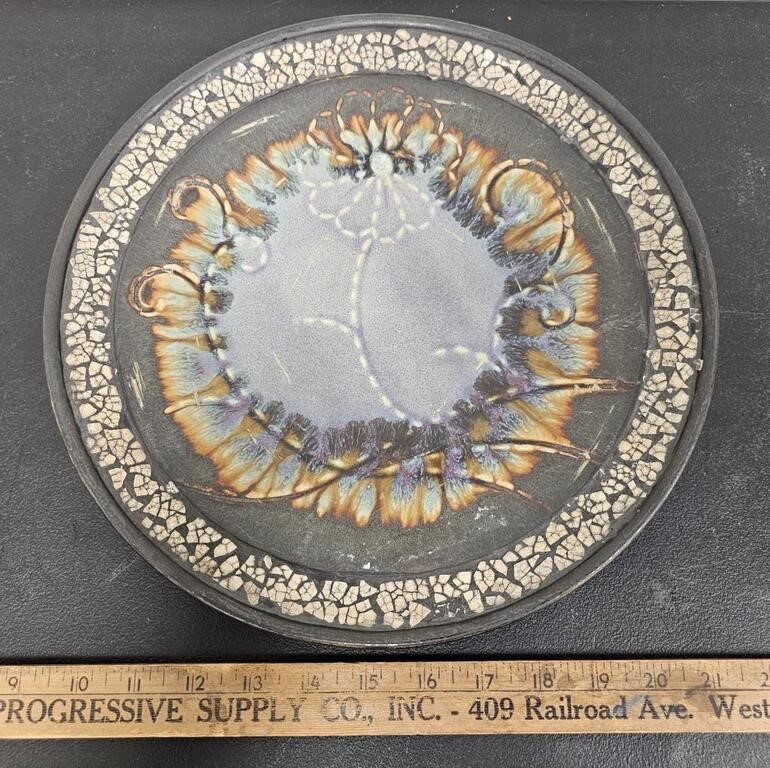 Porcelain Treasures Plate- Nice Size & Colors