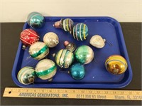 (15) Vintage Christmas Ornaments- Including Made