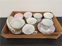 Quantity Tea Cups & Saucers