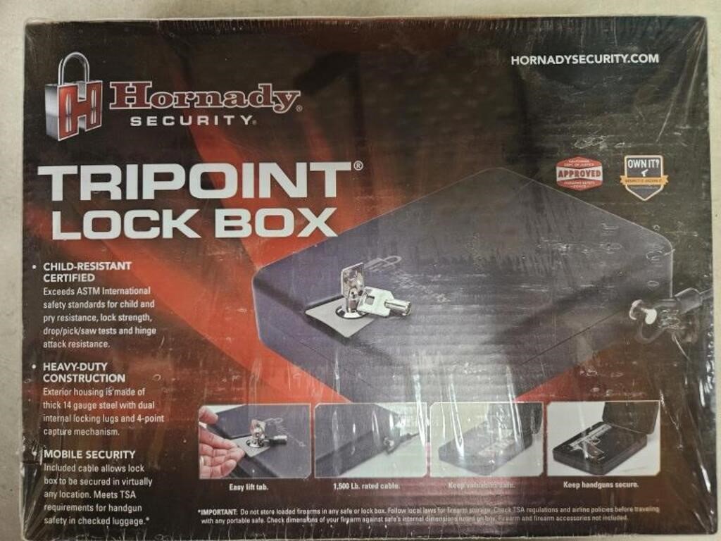 Tripoint Lock Box Never Opened
