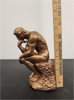 Bronze Painted "Thinker" Statue