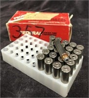 357. Ammo 22x rounds 125 Gr Jacketed Hollow