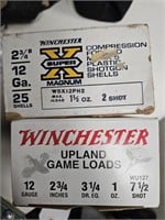 Winchester 12 GA. 2 3/3, 1 Full box, 1 Partial