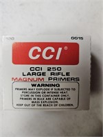 CCI 250 Large Rifle Primers 5 Sleeves
