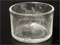 Lambert Glass Cream Cheese Jar VTG