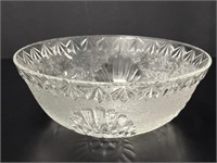 Nugget Pressed 1890-1910s Glass Bowl VTG