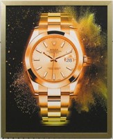 ROLEX OYSTER ON CANVAS