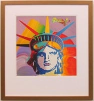 LIBERTY HEAD GICLEE BY PETER MAX