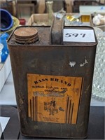 Bass Brand Oil Can - Johnstown, PA