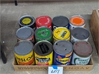 Lot of Vintage Oil Cans