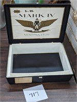 Mark IV Plastic Cigar Box
