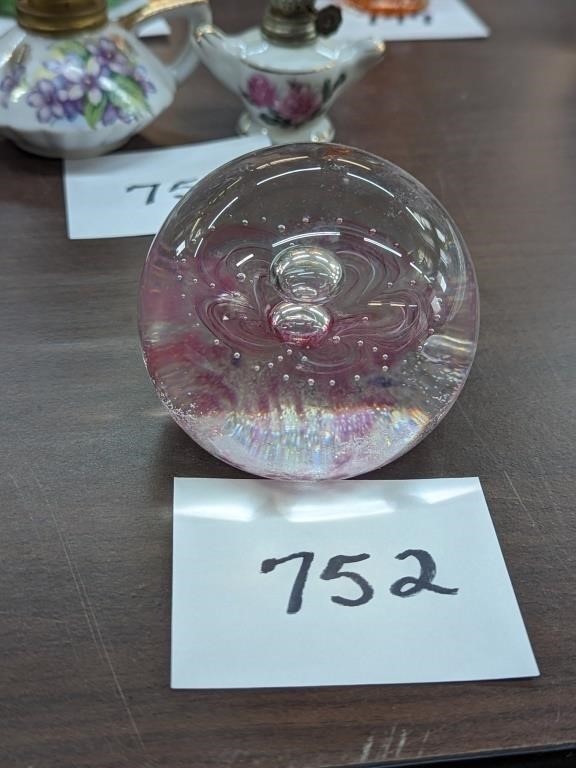 Selkirk Glass Paperweight