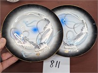 Painted Dragon Plates