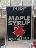 Pure Maple Syrup Sign - 18" x 24"