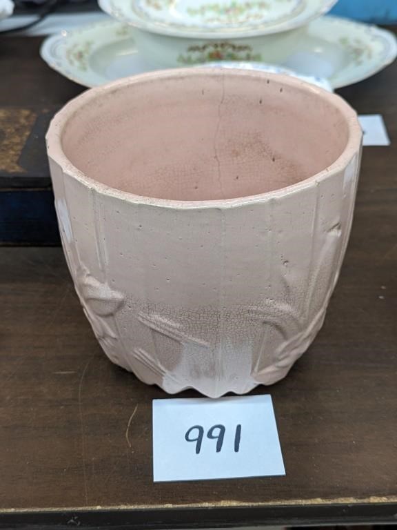 McCoy Pottery Vase - Hairline