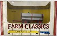 Vintage ERTL Flare Box Wagon 1:43 Die-Cast Model
