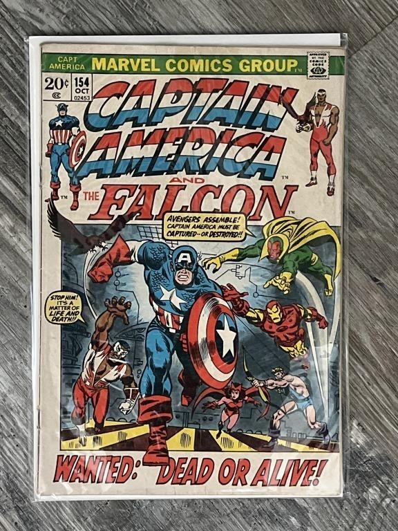 Captain America #154 (Marvel 1972) 1st Jack