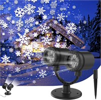NEW $63 Double Snowflake LED Lighting Projector