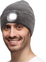 NEW Unisex LED Beanie Hat w/Spot Light
