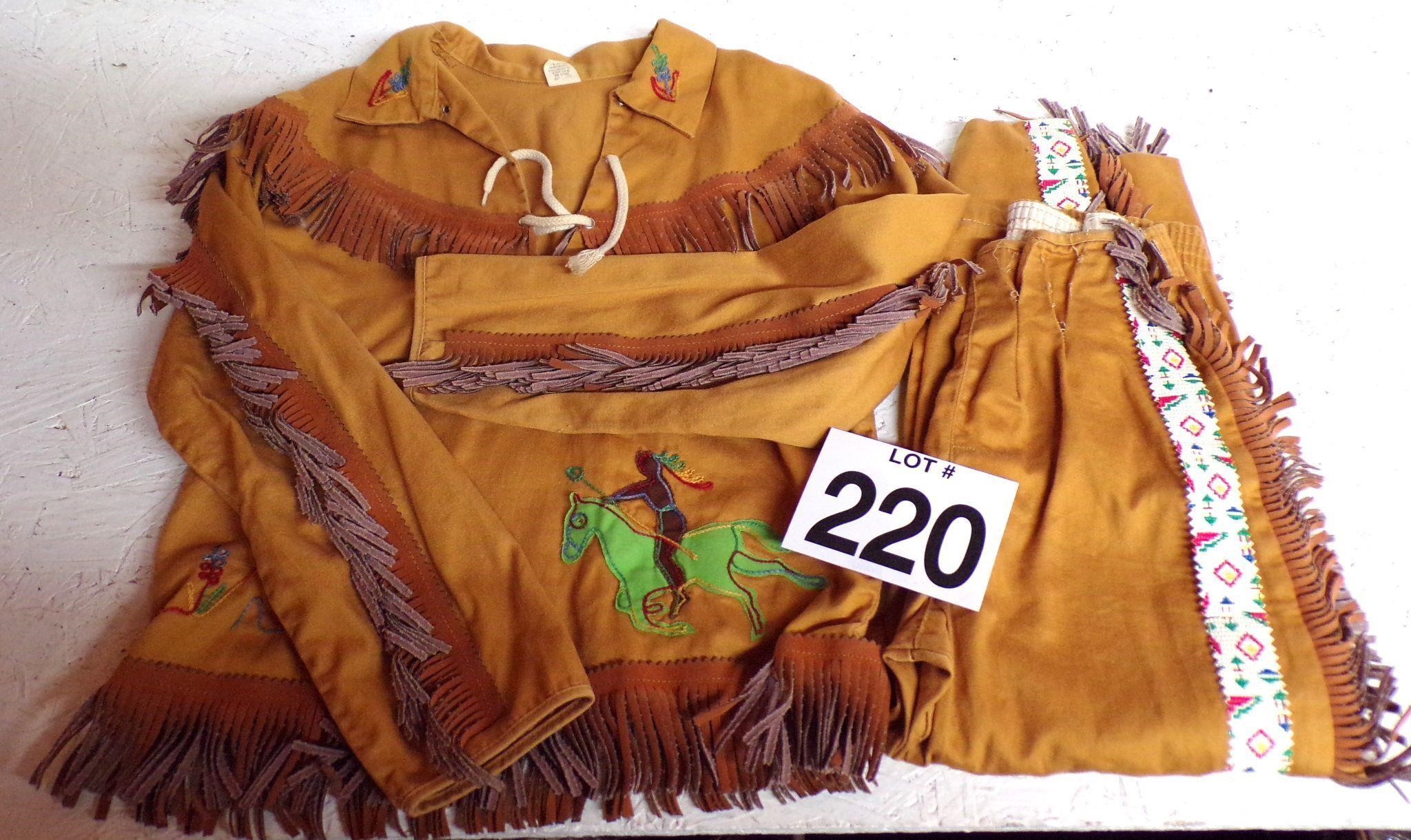 Childs Indian costume
