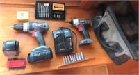 Porter Cable Cordless Set, Works Good