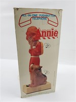 Hand Painted Annie Telephone Untested