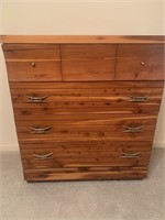 Cedar chest of drawers 3’ long 18 inches deep