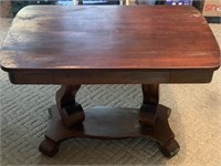 Vintage library table 3’2 inches wide 2 feet