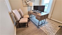 3PC DESK & CHAIRS