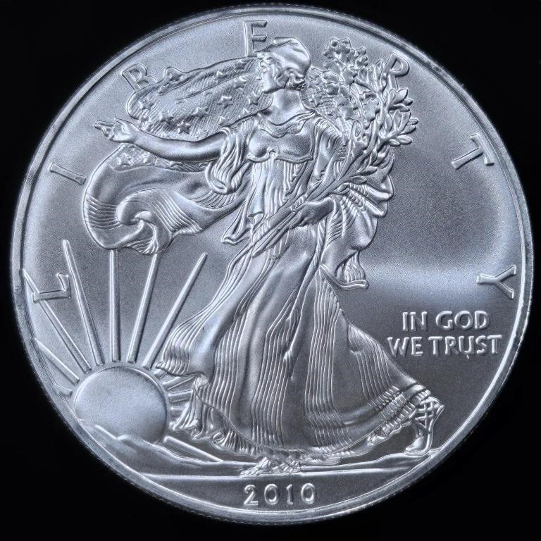 2010 American Silver Eagle - Gem BU Silver Eagle
