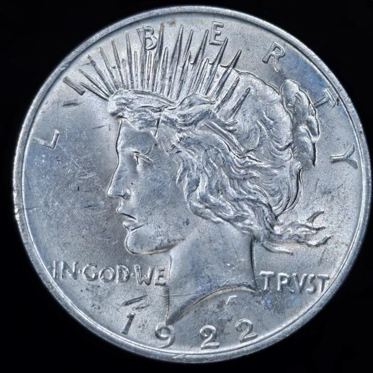 1922 Peace Dollar - Wow!