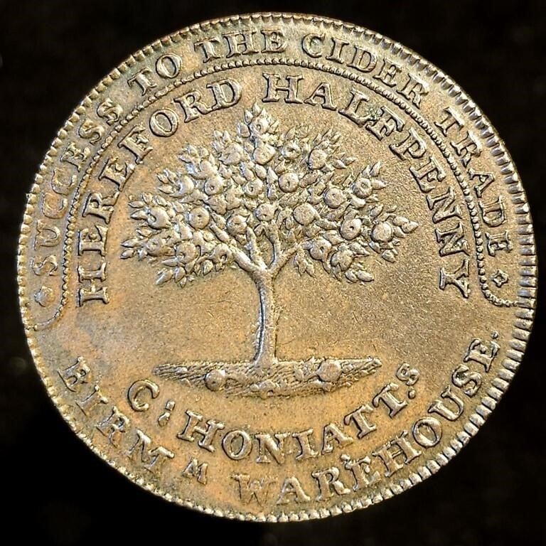 1794 Hereford Success to the Cider Trade Halfpenny