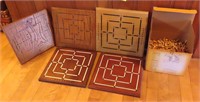 (5) Game Boards made by Andy Anderson and pegs